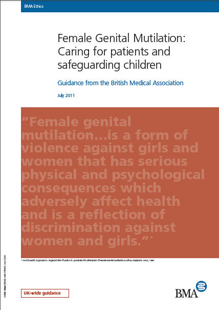 Female Genital Mutilation: Caring for patients and safeguarding children